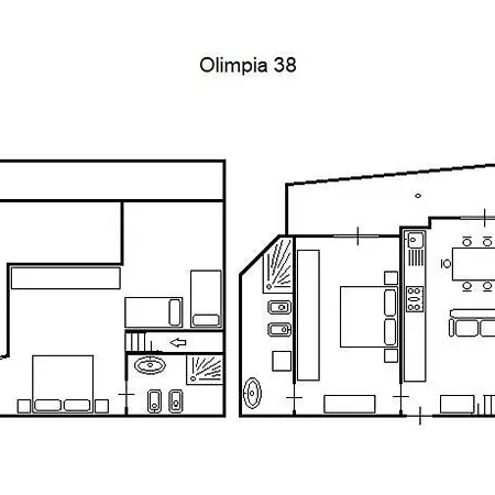 Olimpia E Letizia Апартаменты *